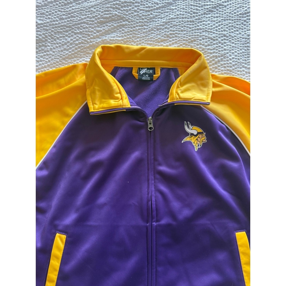 Minnesota Vikings Jacket G-III 4 Her Woman's size Large - Picture 4 of 6